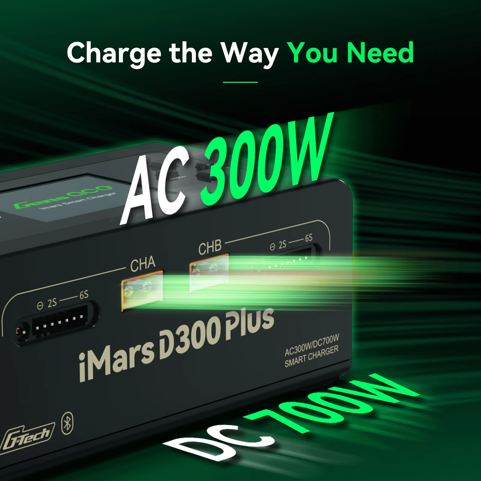 Gens ace iMars D300 Plus Smart Charger | Dual-Channel | G-tech | EW White - Image 6