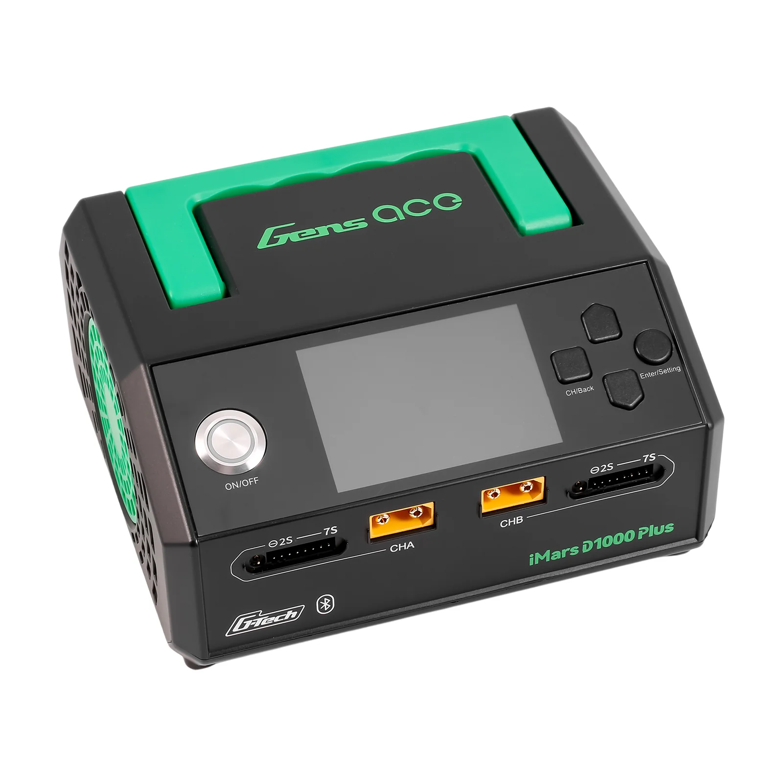 Gens ace iMars D1000 Plus Smart Charger | Dual Channel | AC 1000W | G-Tech - Image 12