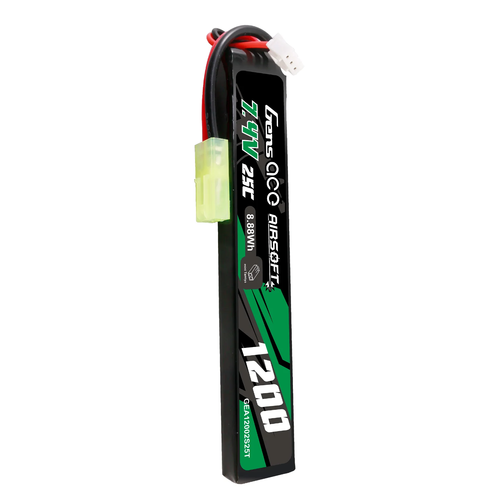 Gens ace 25C 1200mAh 2S1P 7.4V Airsoft Gun Lipo Battery with Tamiya Plug - Image 4